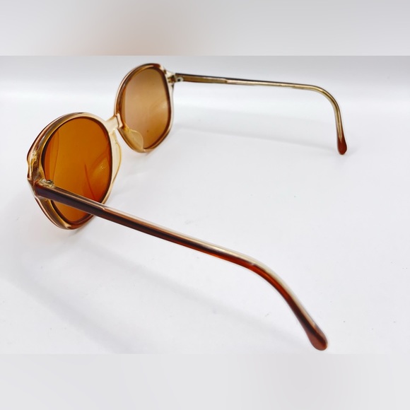 Viva 304 Brown Round Sunglasses Frames Only - Picture 5 of 8